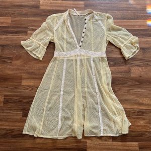 Free People lace slip